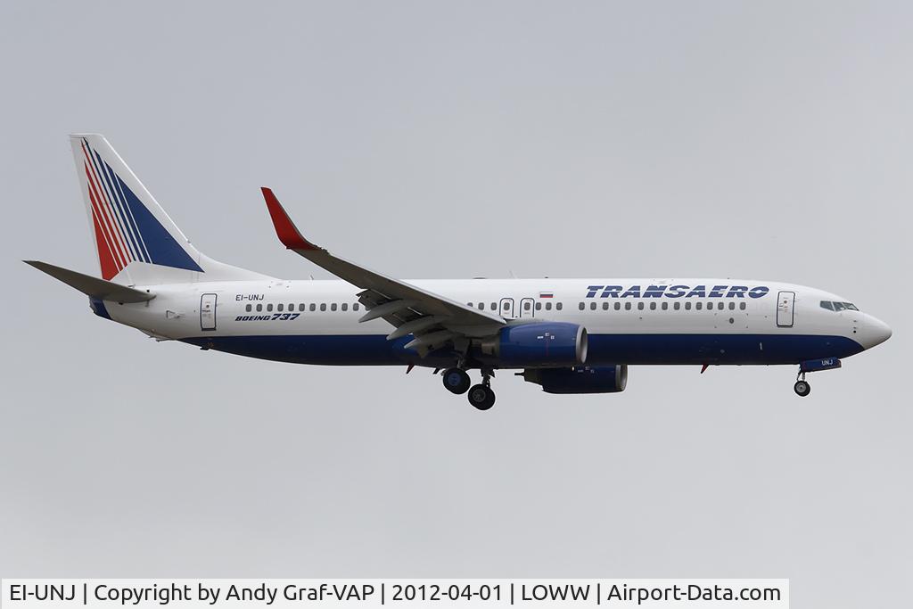 EI-UNJ, 2011 Boeing 737-86J C/N 37761, Transaero 737-800