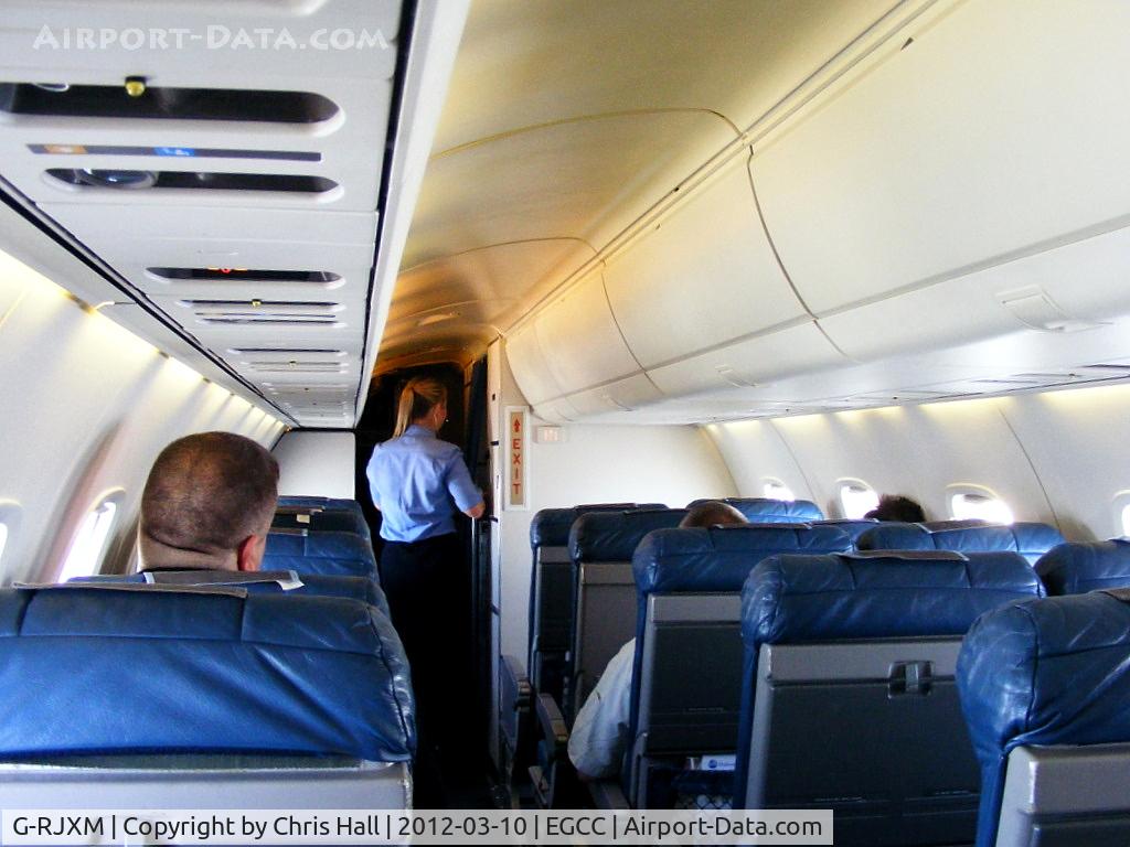 G-RJXM, 2000 Embraer ERJ-145MP (EMB-145MP) C/N 145216, enroute from Manchester to Heathrow