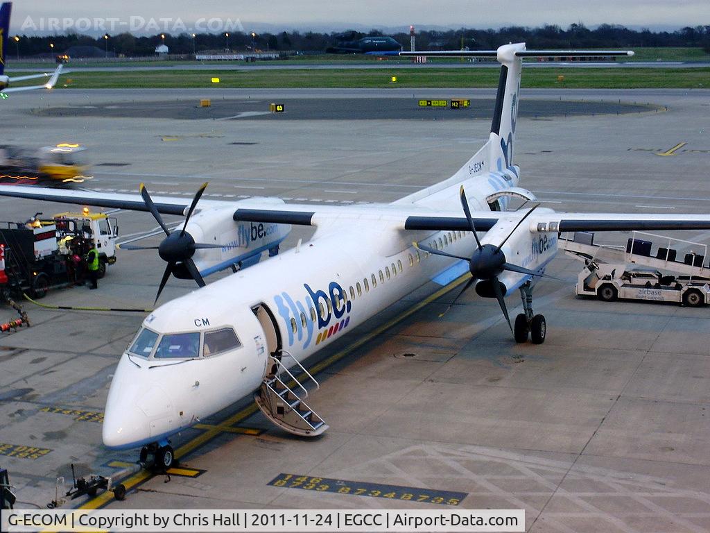 G-ECOM, 2008 De Havilland Canada DHC-8-402Q Dash 8 C/N 4233, flybe