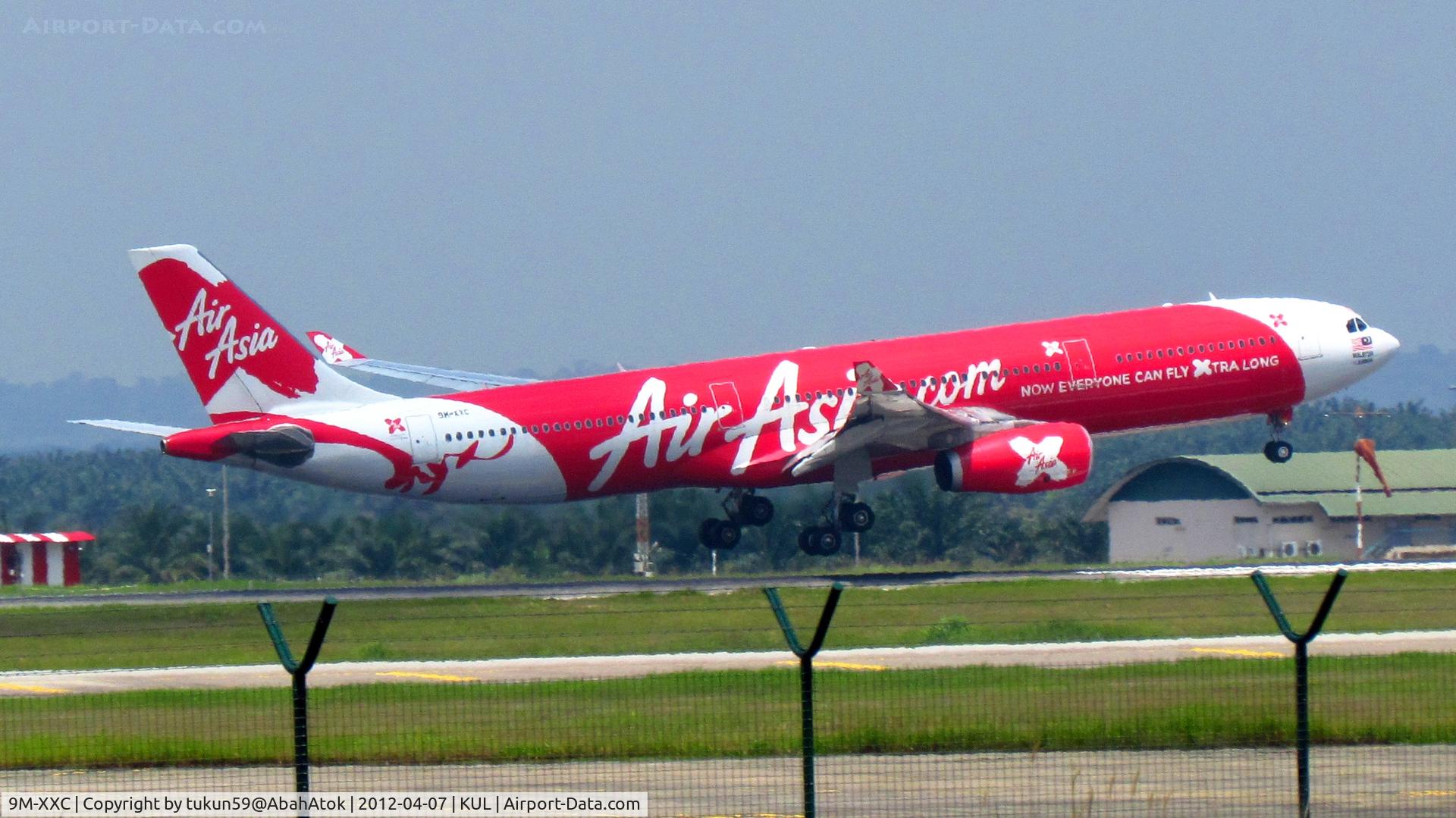 9M-XXC, 2009 Airbus A330-343X C/N 1048, AirAsia X