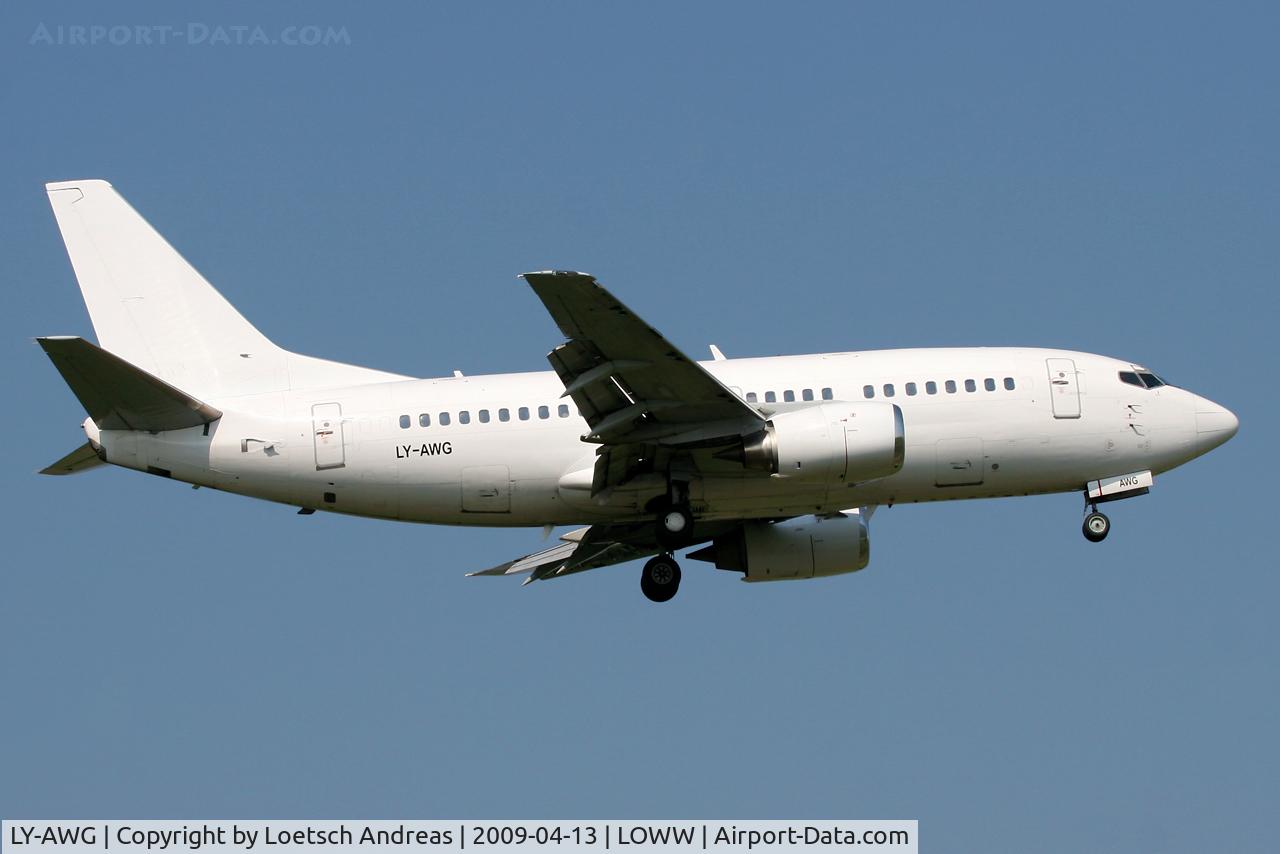 LY-AWG, 1993 Boeing 737-522 C/N 26700, SkyEurope