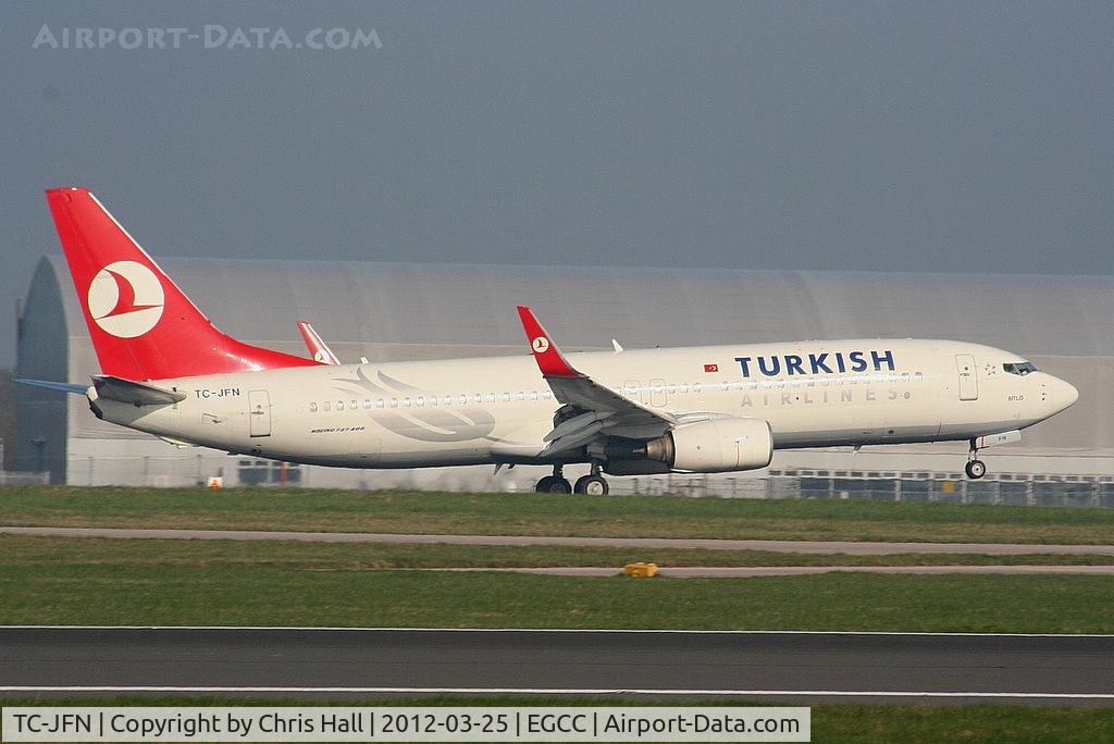 TC-JFN, 1999 Boeing 737-8F2 C/N 29776, Turkish Airlines