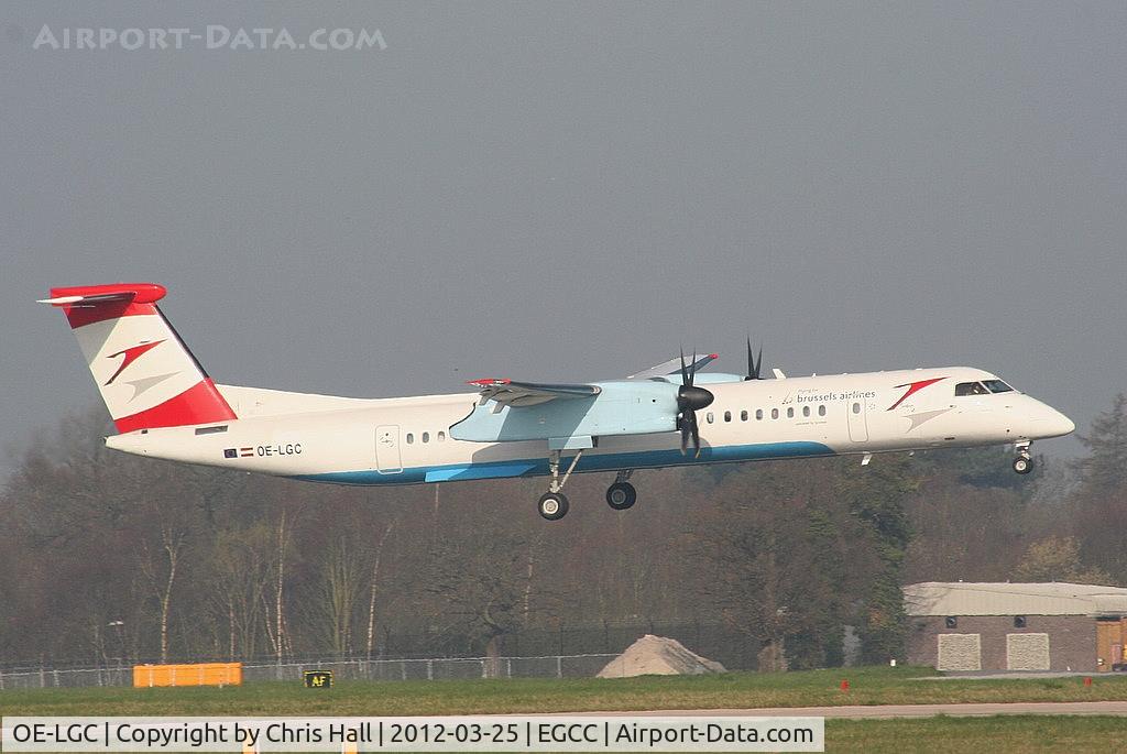 OE-LGC, 2000 De Havilland Canada DHC-8-402Q Dash 8 C/N 4026, operating for Brussels Airlines