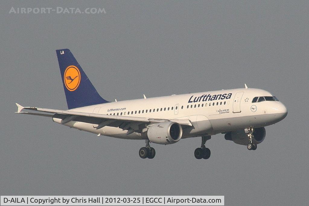 D-AILA, 1996 Airbus A319-114 C/N 609, Lufthansa