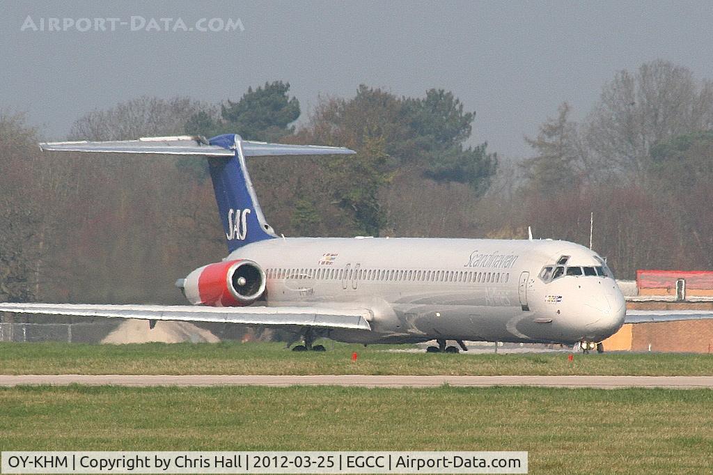 OY-KHM, 1990 McDonnell Douglas MD-82 (DC-9-82) C/N 49914, Scandinavian Airlines