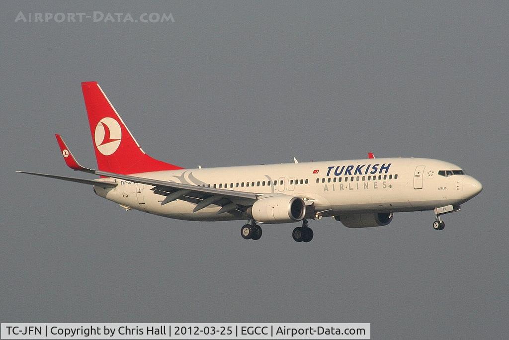 TC-JFN, 1999 Boeing 737-8F2 C/N 29776, Turkish Airlines