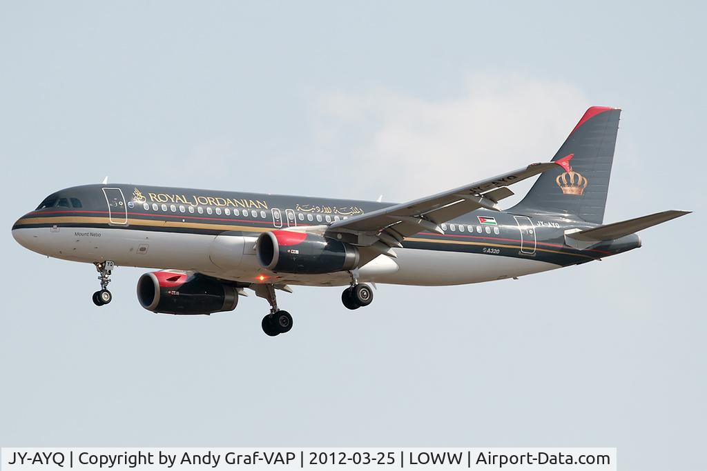 JY-AYQ, 2011 Airbus A320-232 C/N 4670, Royal Jordanian A320