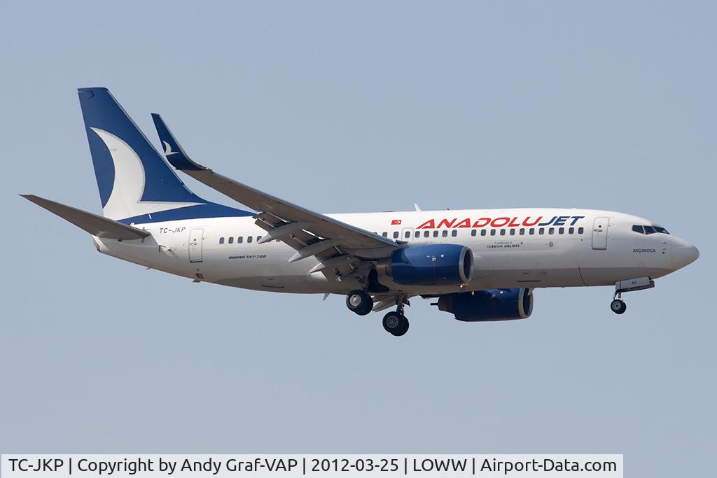 TC-JKP, 2007 Boeing 737-7GL C/N 34759, Andolujet 737-700