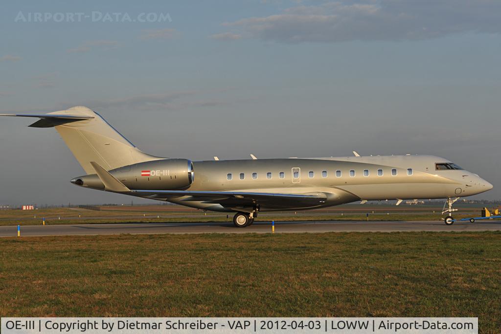 OE-III, 2010 Bombardier Global 5000 (BD-700-1A10) C/N 9401, Amira Air Globalexpress 5000