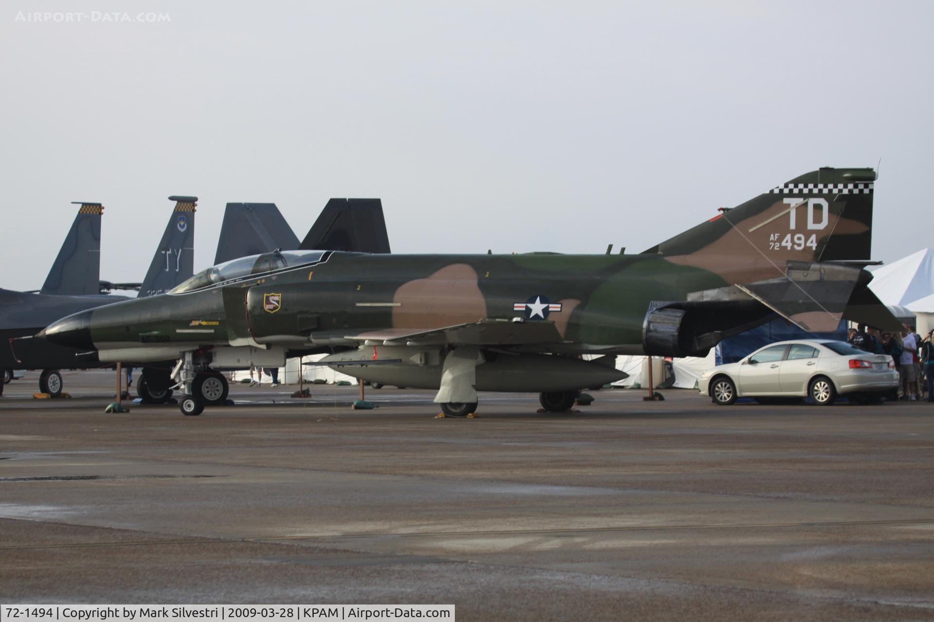 72-1494, McDonnell Douglas QF-4E Phantom II C/N 4498, Tyndall Airshow 2009