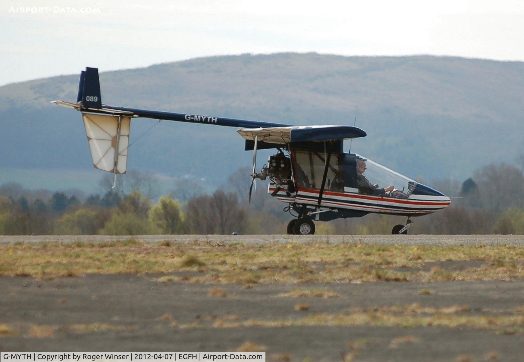G-MYTH, 1988 CFM Shadow Series CD C/N 089, Visiting Shadow microlight.
