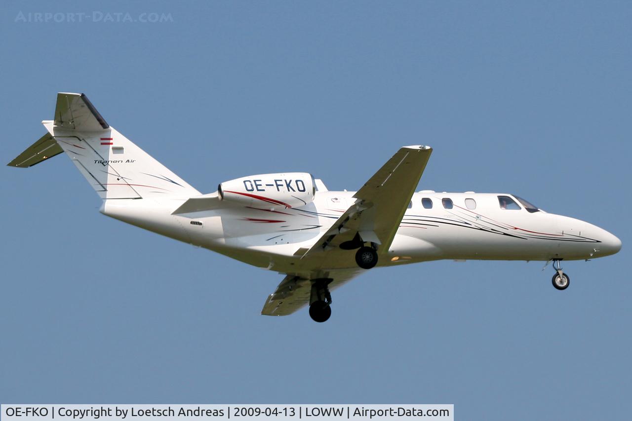 OE-FKO, 2008 Cessna 525A CitationJet CJ2+ C/N 525A-0390, Titanen Air