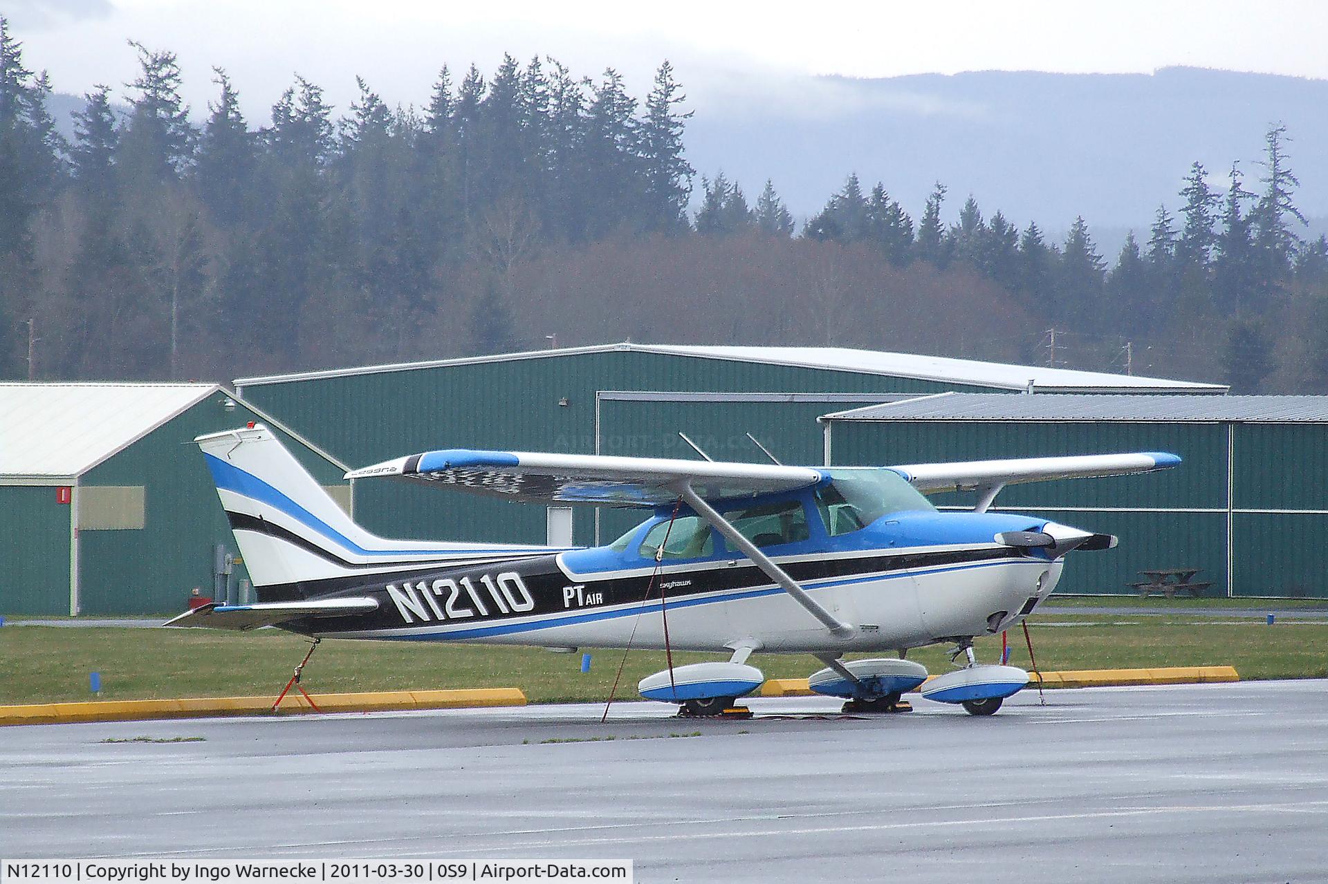 N12110, 1973 Cessna 172M C/N 17261815, Cessna 172M at Jefferson County Intl Airport, Port Townsend WA