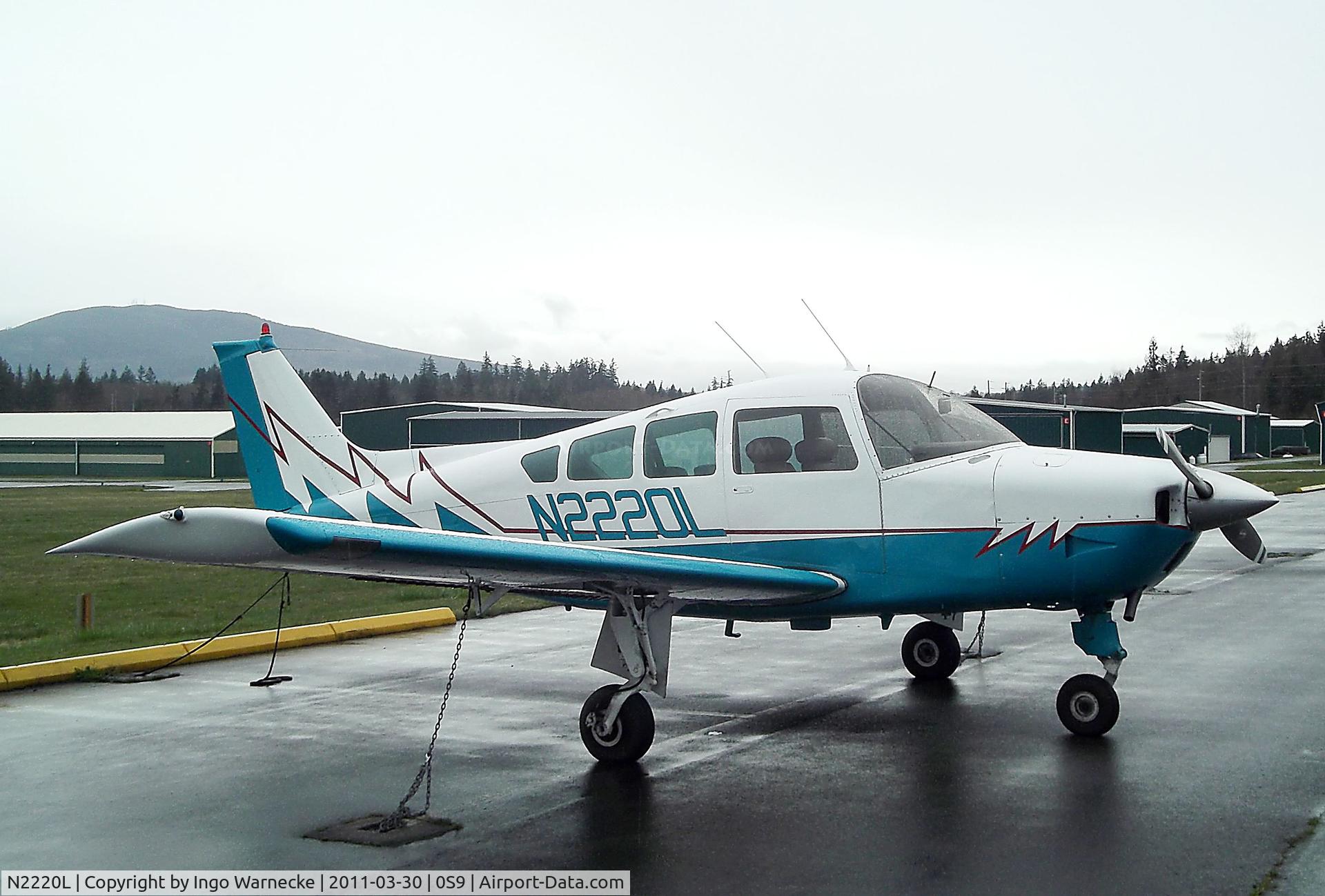 N2220L, 1976 Beech B24R Sierra C/N MC-445, Beechcraft B24R Sierra 200 at Jefferson County Intl Airport, Port Townsend WA