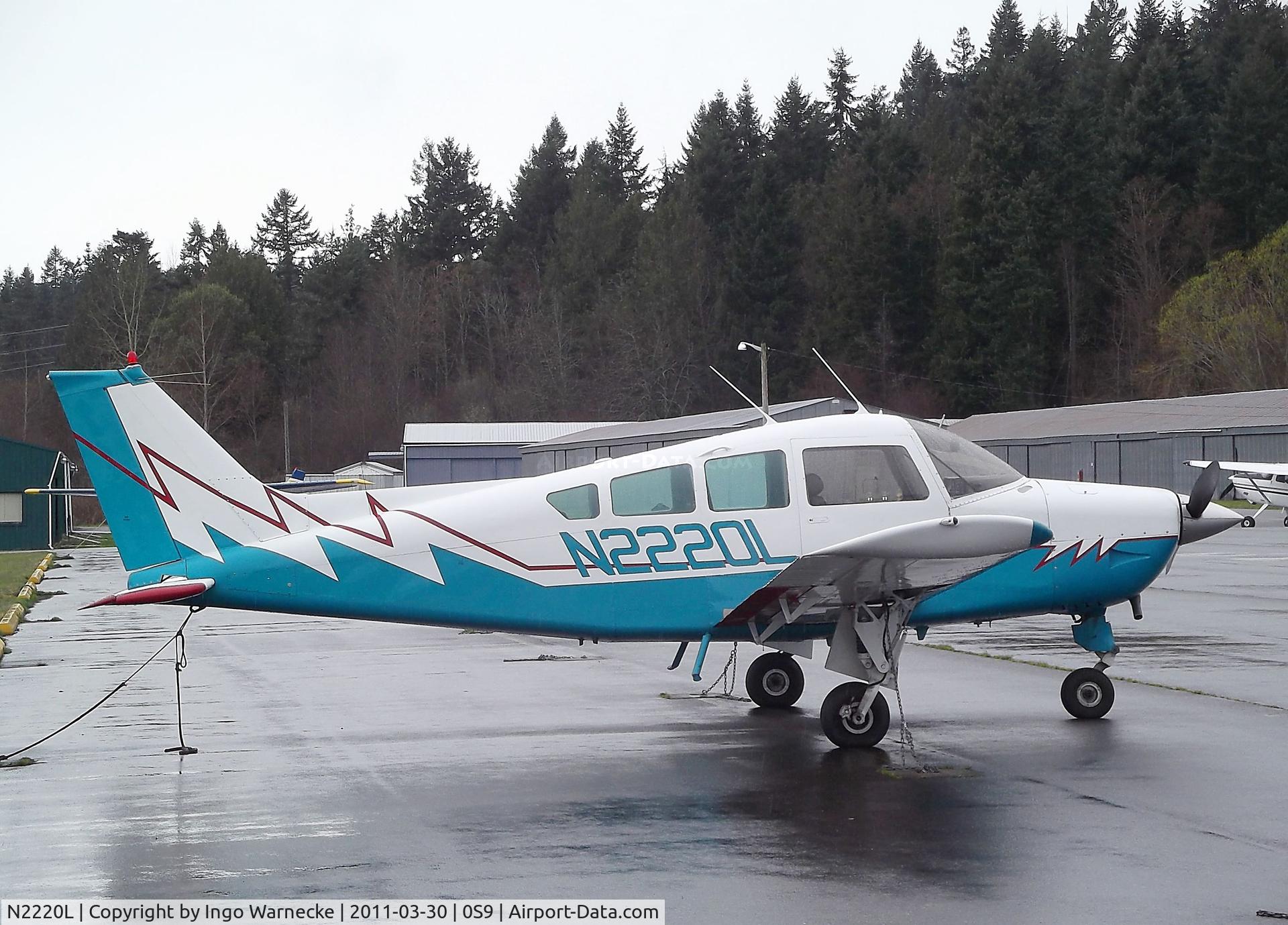 N2220L, 1976 Beech B24R Sierra C/N MC-445, Beechcraft B24R Sierra 200 at Jefferson County Intl Airport, Port Townsend WA