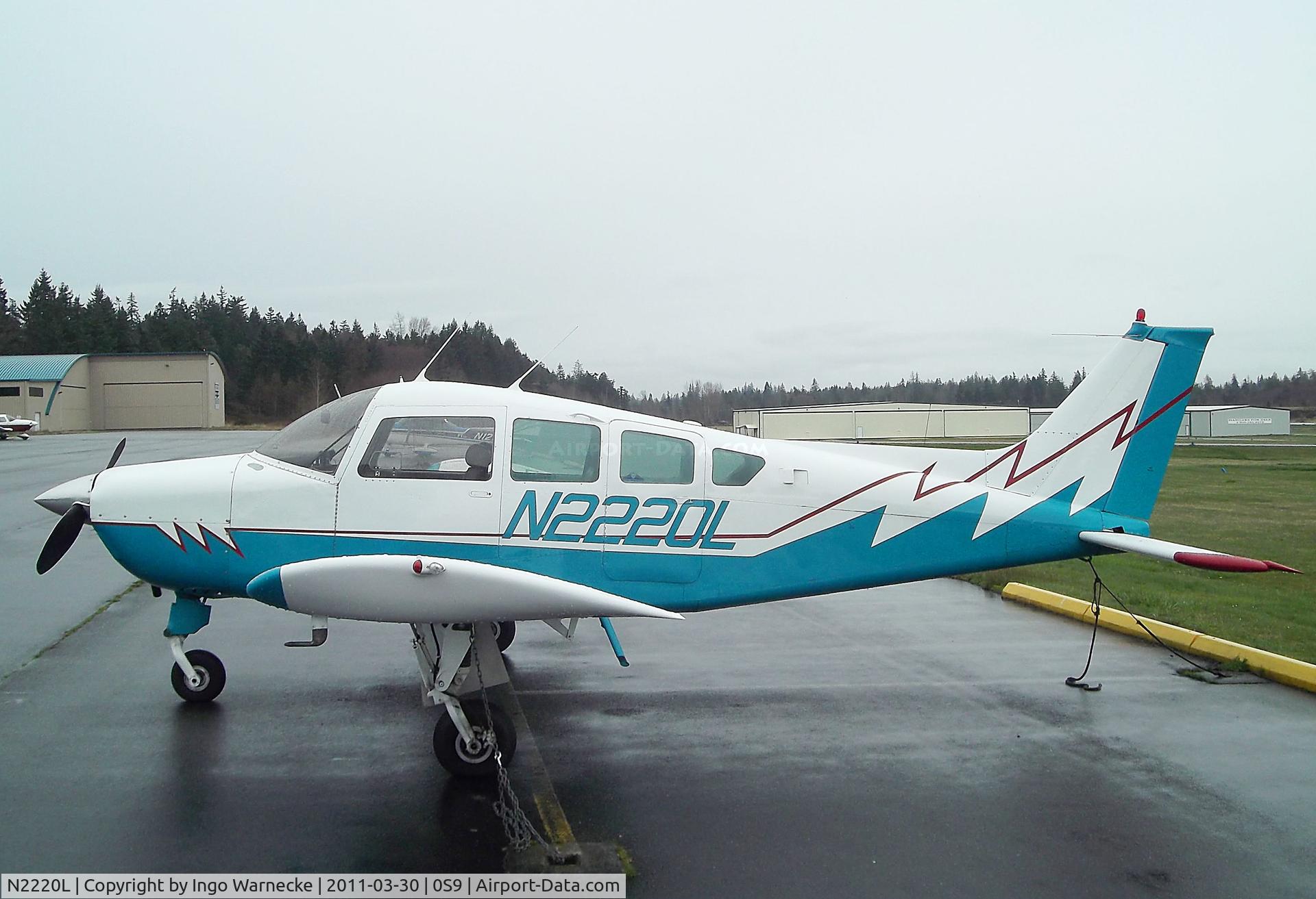 N2220L, 1976 Beech B24R Sierra C/N MC-445, Beechcraft B24R Sierra 200 at Jefferson County Intl Airport, Port Townsend WA