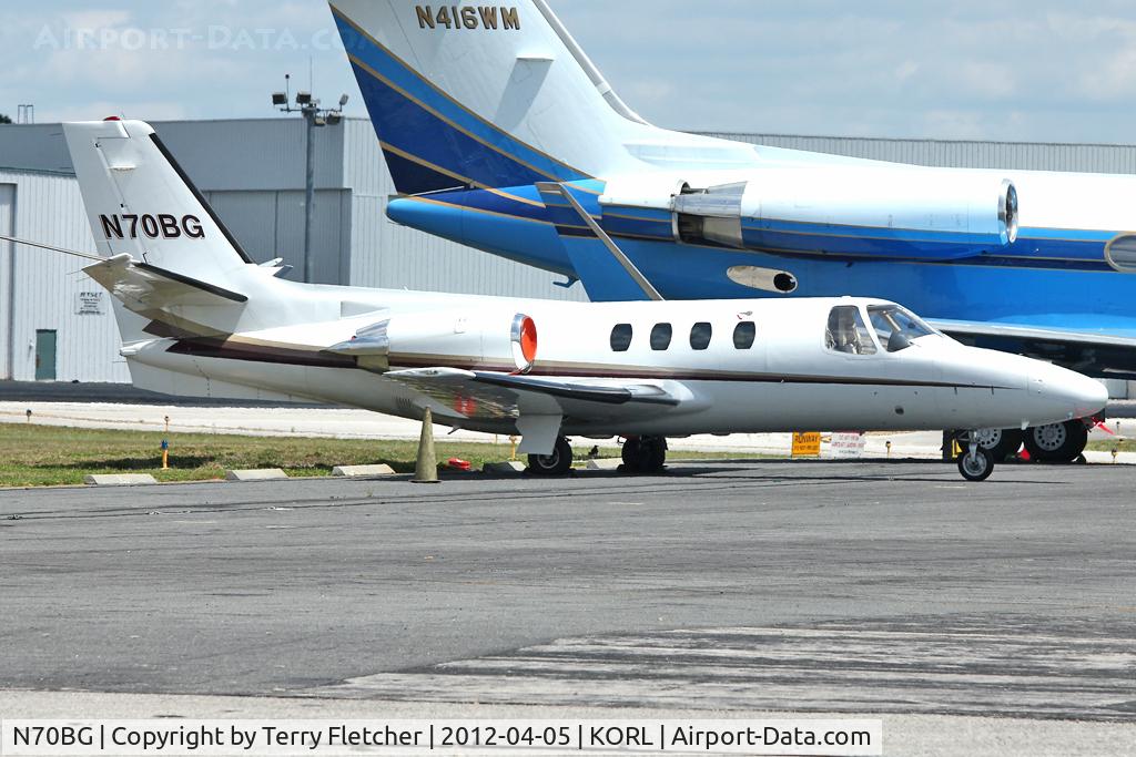 N70BG, 1977 Cessna 501 Citation I/SP C/N 501-0024, 1977 Cessna 501, c/n: 5010024 at Orlando Exec