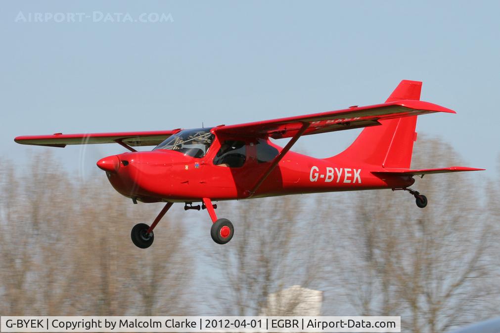 G-BYEK, 2000 Stoddard-Hamilton GlaStar GS-1 C/N PFA 295-13087, Stoddard Hamilton Glastar GS-1, Breighton Airfield's 2012 April Fools Fly-In.