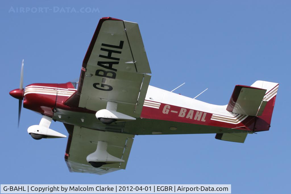 G-BAHL, 1972 Robin DR-400-160 Chevalier C/N 704, Robin DR-400-160, Breighton Airfield's 2012 April Fools Fly-In.