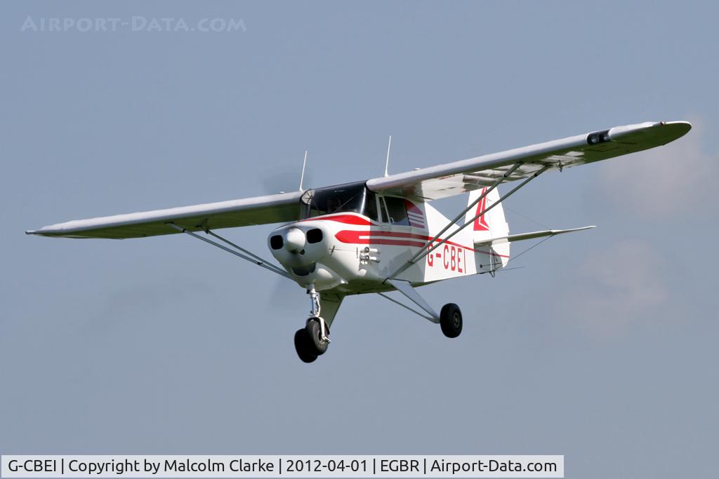 G-CBEI, 1961 Piper PA-22-108 Colt Colt C/N 22-9136, Piper PA-22-108 Colt, Breighton Airfield's 2012 April Fools Fly-In.