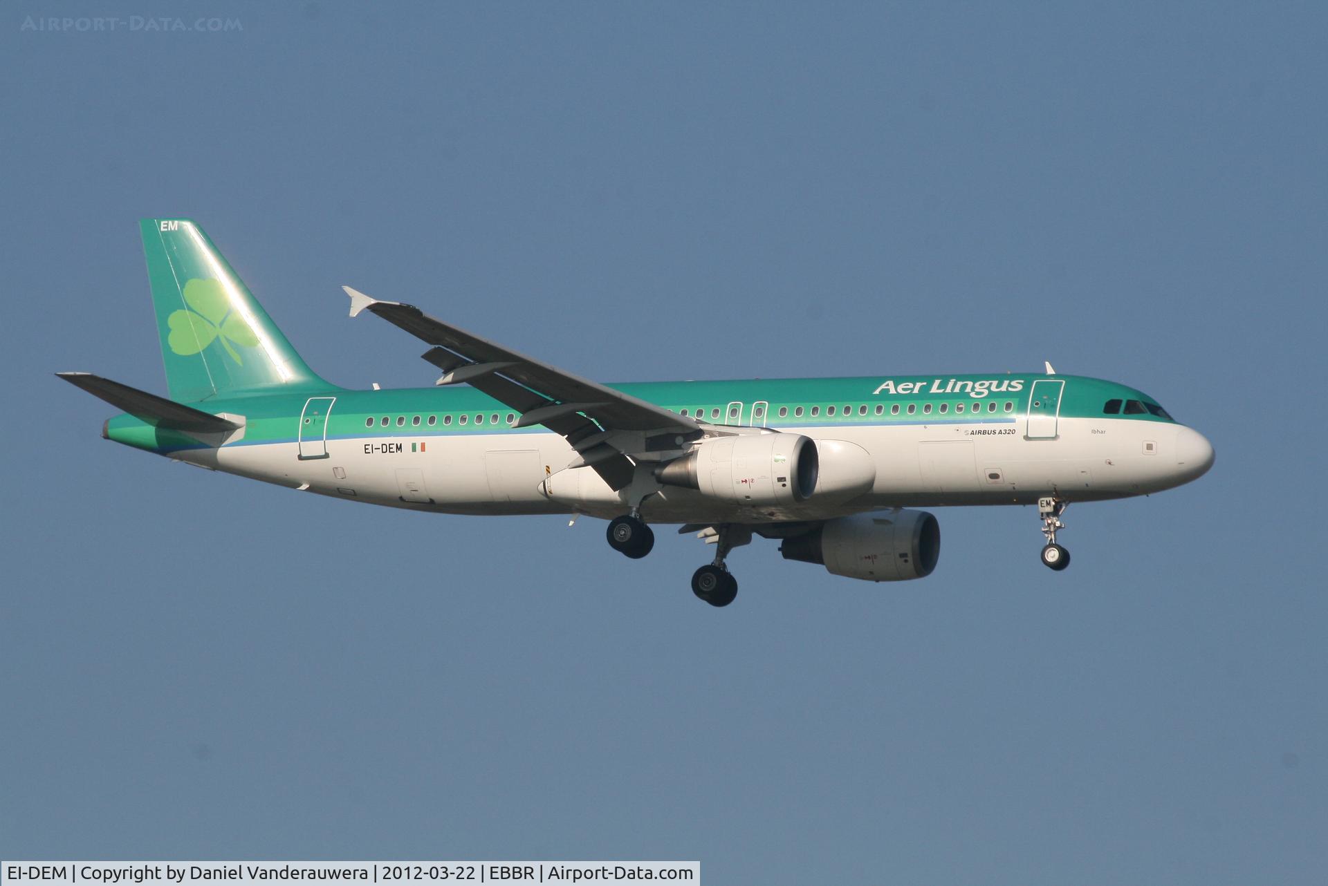 EI-DEM, 2005 Airbus A320-214 C/N 2411, Arrival of flight EI630 to RWY 02