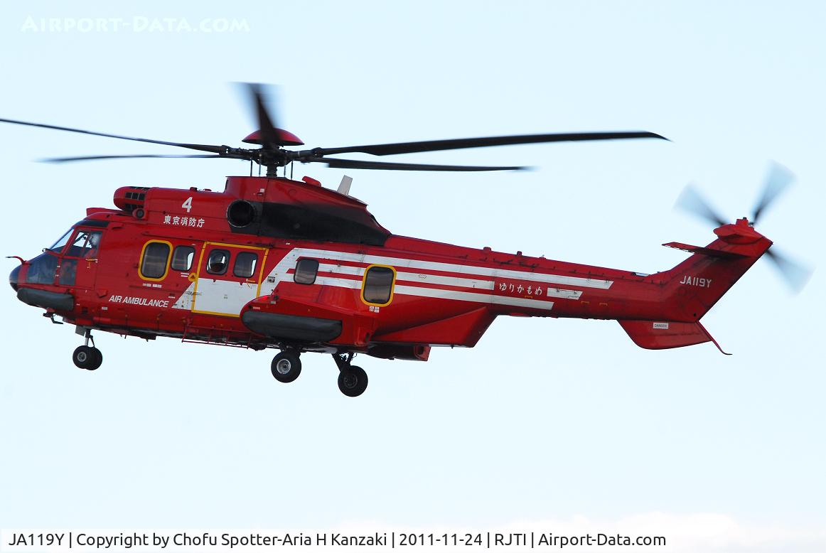 JA119Y, 2008 Eurocopter EC-225LP Super Puma C/N 2678, NikonD200+TAMRON AF 200-500mm F/5-6.3 LD IF