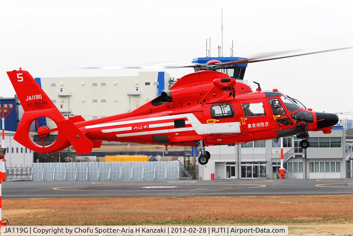 JA119G, 2009 Eurocopter AS-365N-3 Dauphin 2 C/N 6893, NikonD200+TAMRON SP AF 70-200mm F/2.8 Di LD [IF]