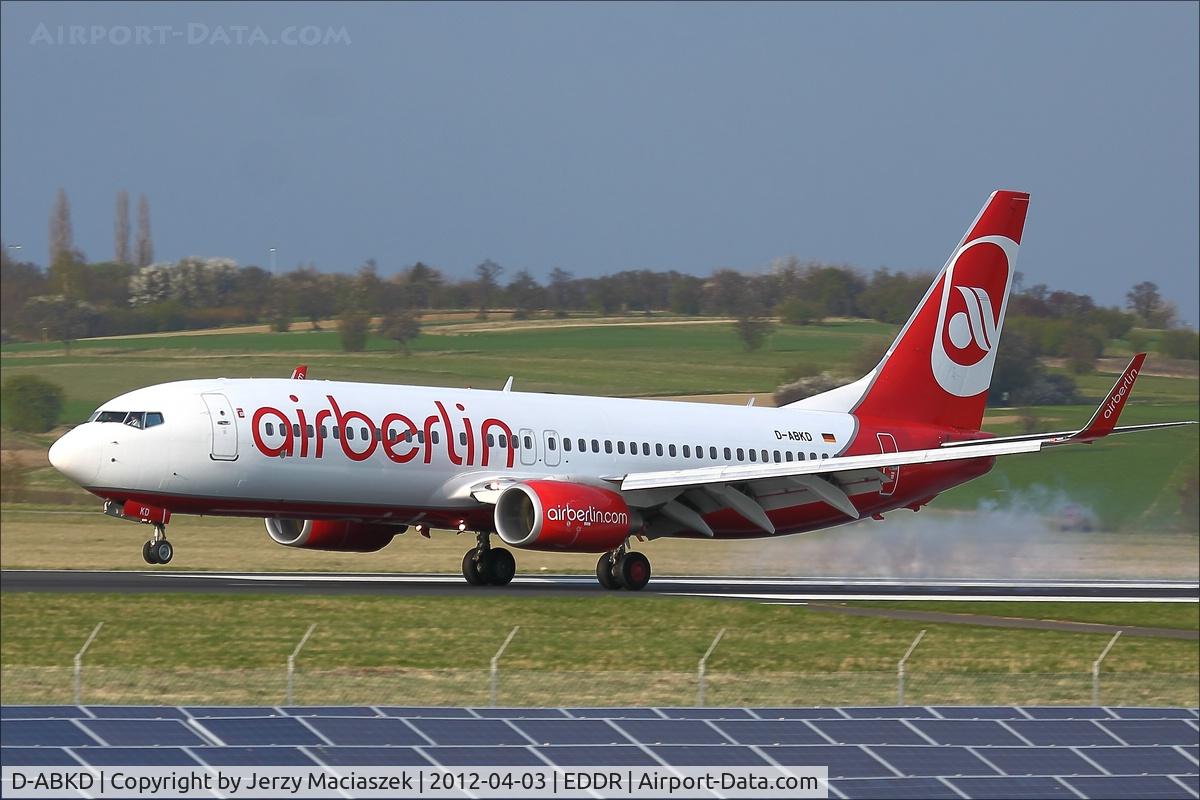 D-ABKD, 2009 Boeing 737-86J C/N 37742, Boeing 737-86J