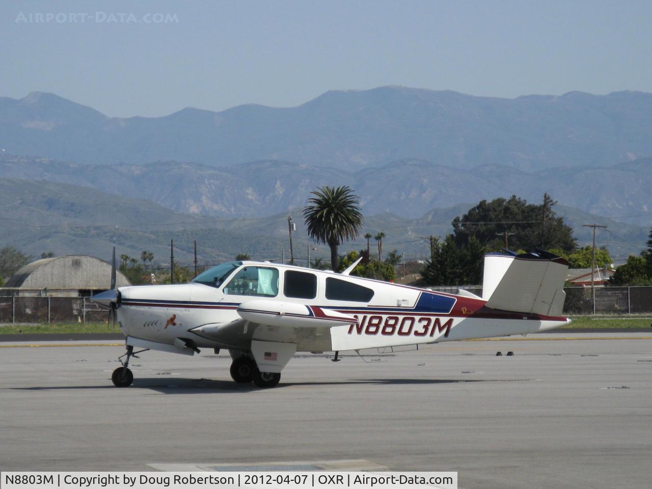 N8803M, 1964 Beech S35 Bonanza C/N D-7328, 1964 Beech S35 BONANZA, Continental IO-520-B 285 Hp