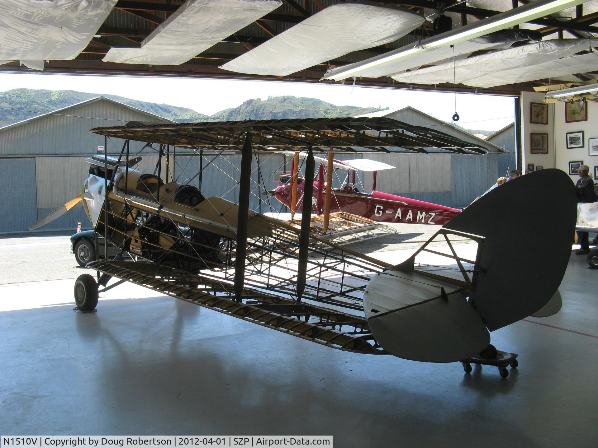 N1510V, 1928 De Havilland DH.60G Gipsy Moth C/N 506, 1948 DeHavilland DH.60G GIPSY MOTH, DeHavilland Grp 3, in rebuild, folded wings with fuselage attachment-attached