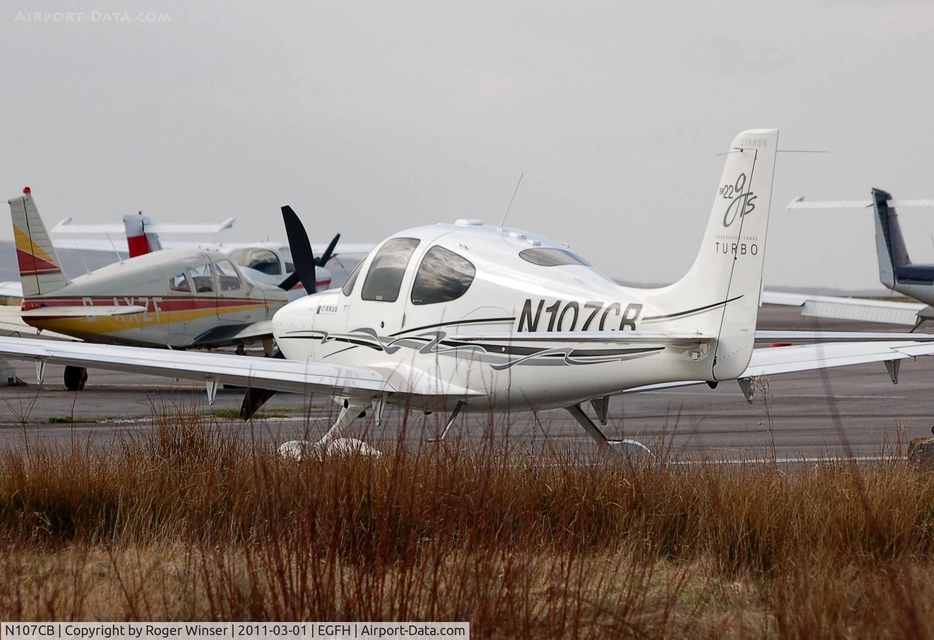 N107CB, 2008 Cirrus SR22 G3 GTS Turbo C/N 3244, Resident Cirrus GTS Turbo.