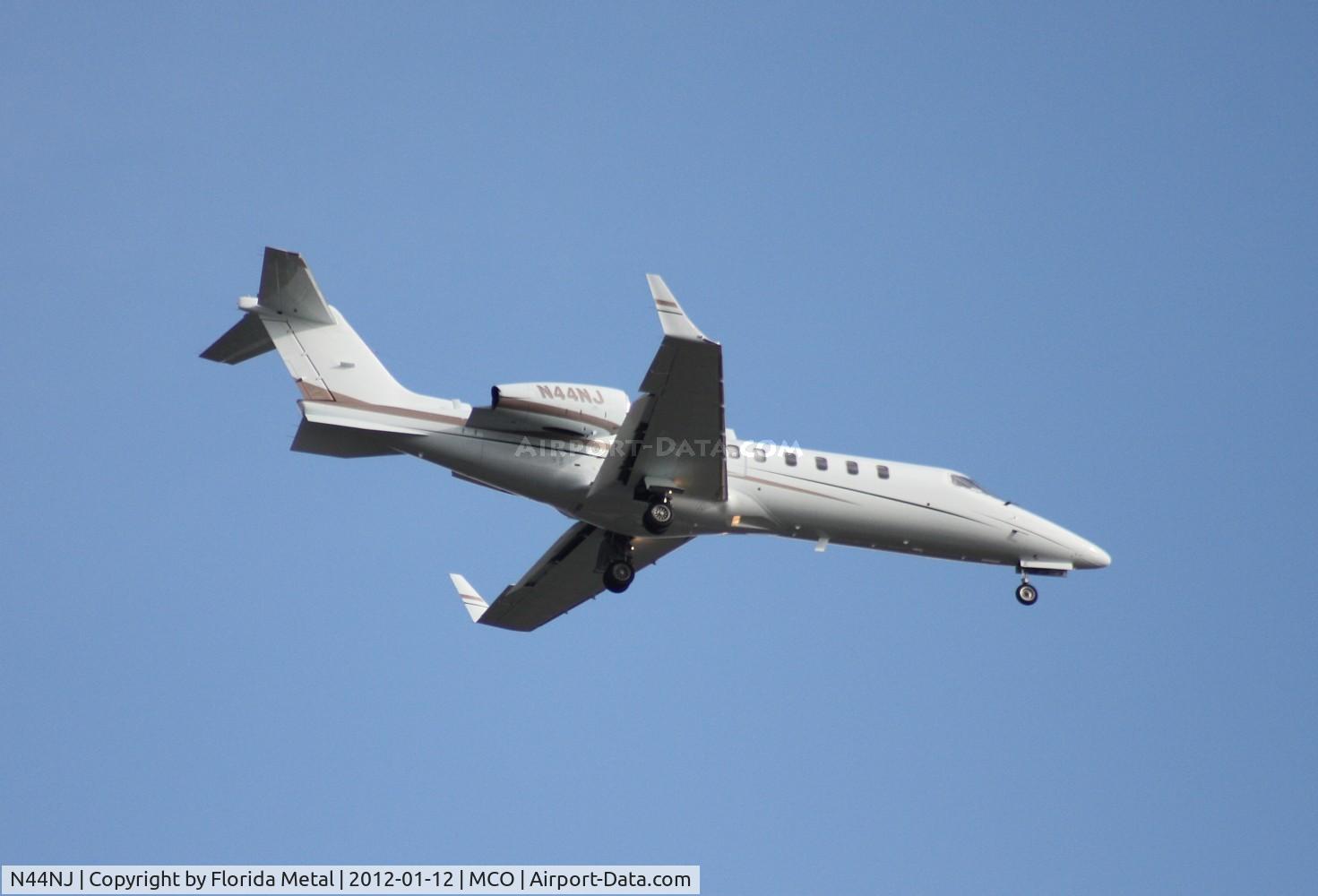 N44NJ, 2001 Learjet Inc 45 C/N 147, Lear 45