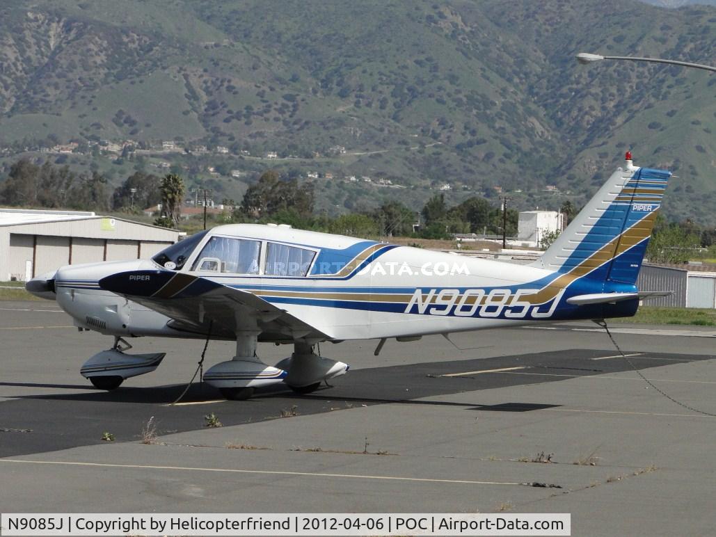 N9085J, 1966 Piper PA-28-180 C/N 28-3122, Parked in transient parking