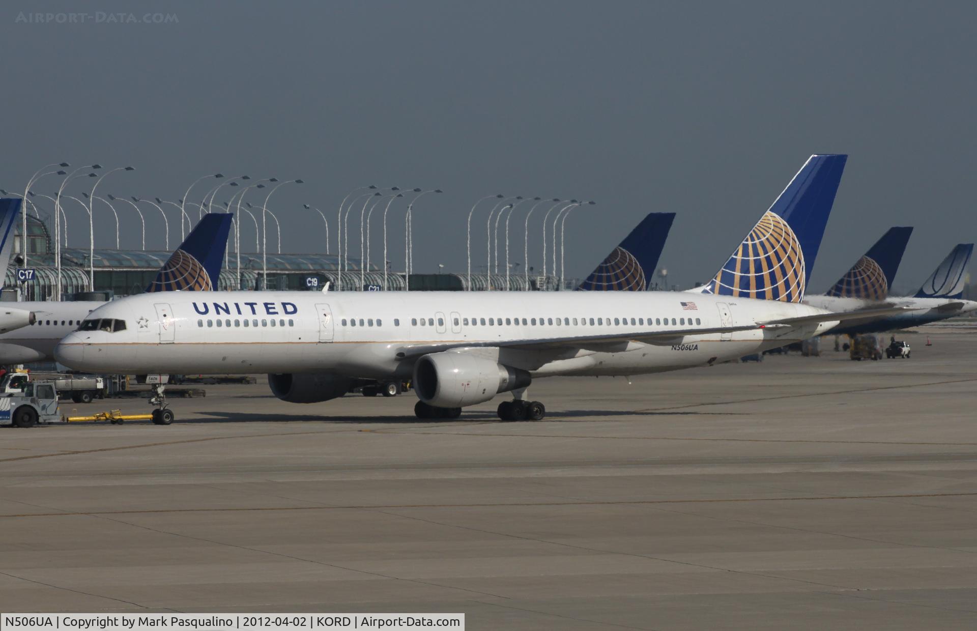 N506UA, 1990 Boeing 757-222 C/N 24627, Boeing 757-200