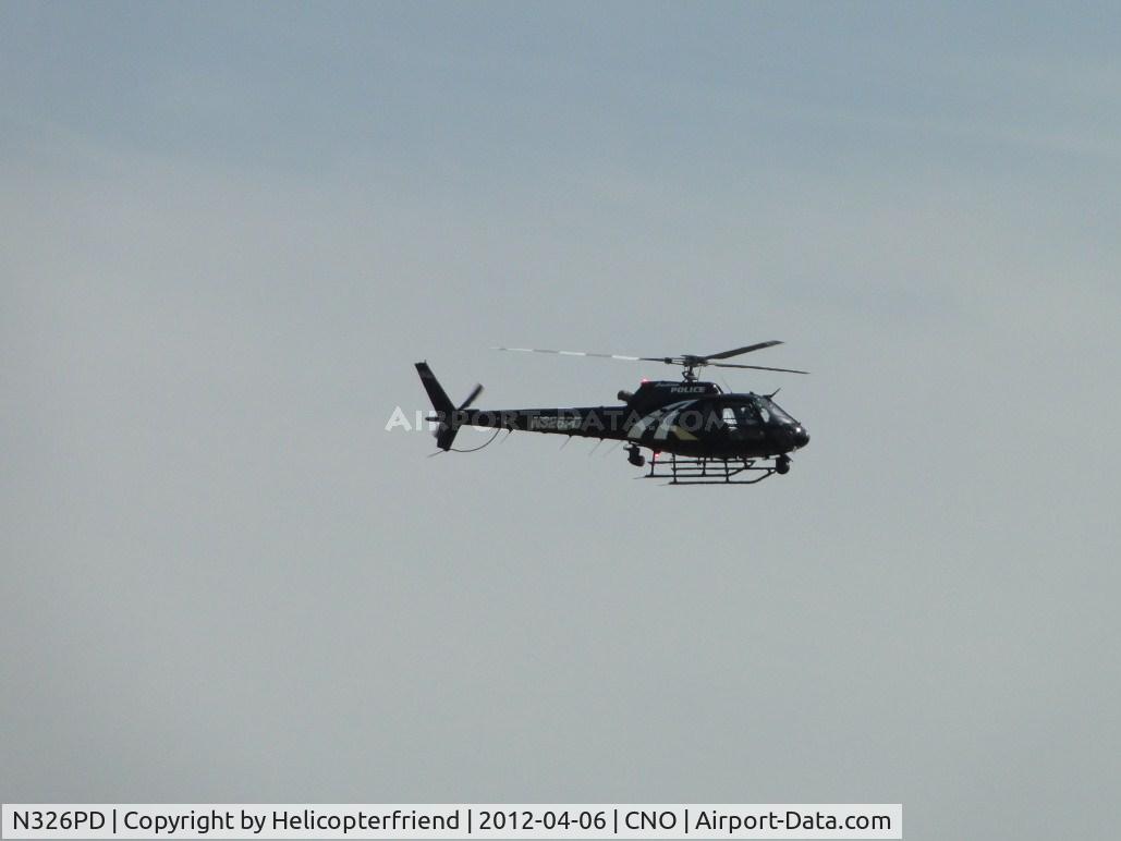 N326PD, 2008 Aerospatiale AS-350B-2 Ecureuil C/N 4555, Anaheim PD shooting landings on the southside