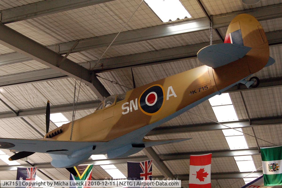 JK715, Supermarine Spitfire Mk V Replica C/N None, Replica