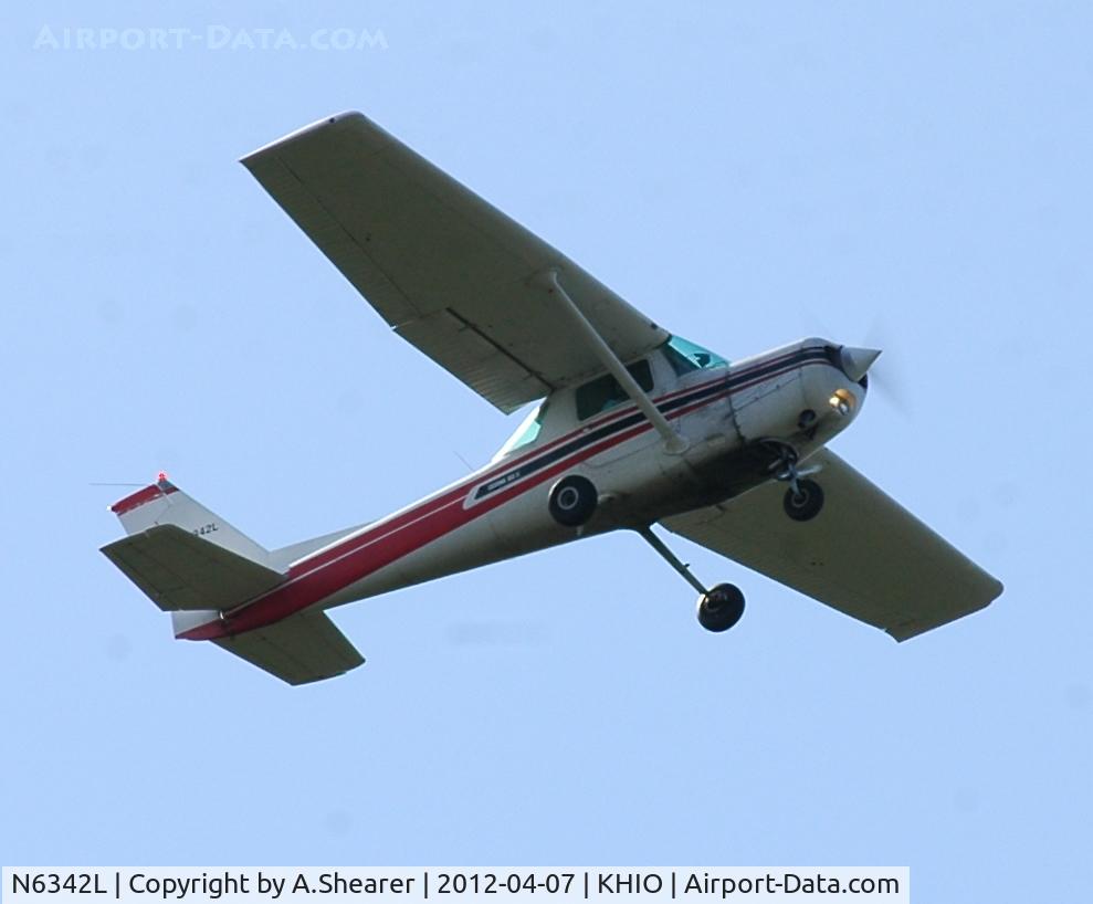 N6342L, 1980 Cessna 152 C/N 15284387, Cessna 152