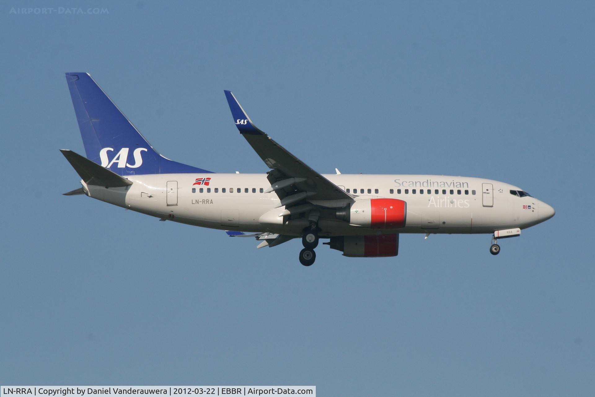 LN-RRA, 2007 Boeing 737-783 C/N 30471, Arrival of flight SK4743 to RWY 02