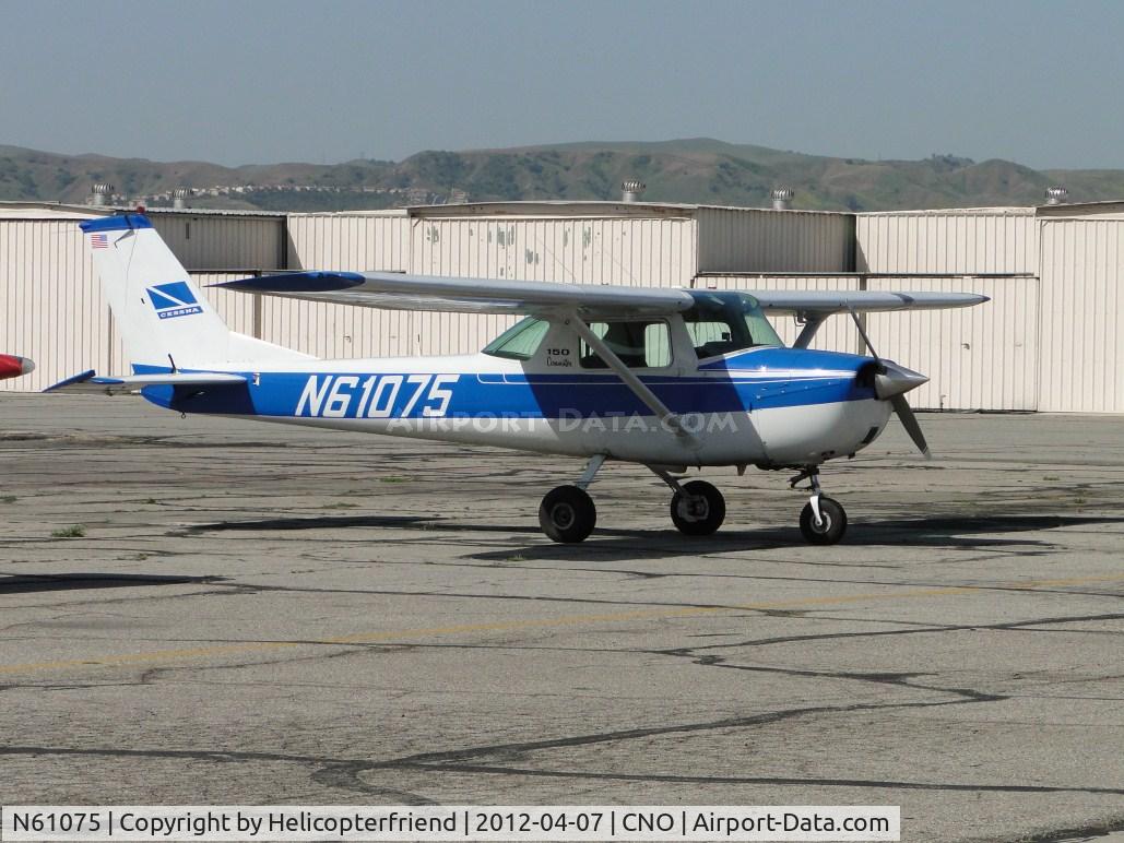 N61075, 1969 Cessna 150J C/N 15070780, Parked near the paint shop