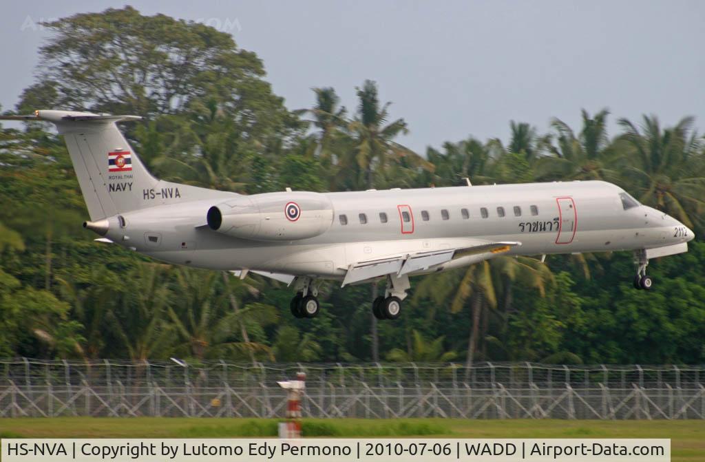 HS-NVA, 2008 Embraer ERJ-135LR (EMB-135LR) C/N 14501077, Royal Thai Air Force