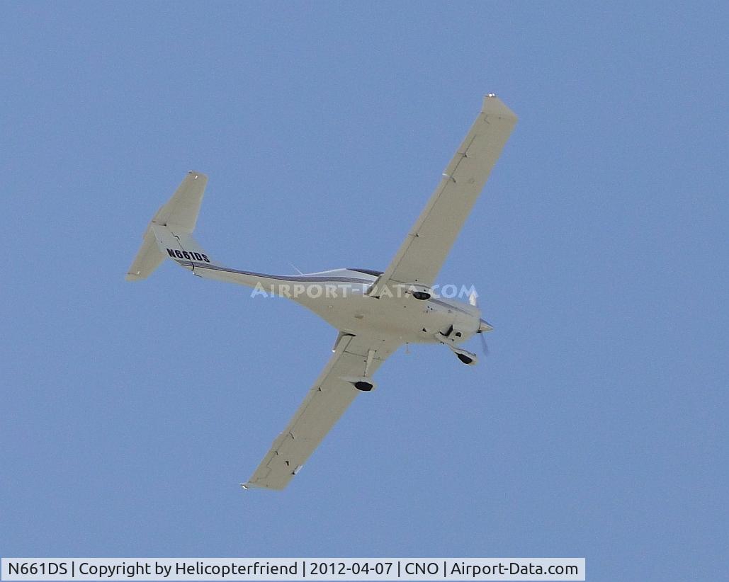 N661DS, 2005 Diamond DA-40 Diamond Star C/N 40.600, Flying over