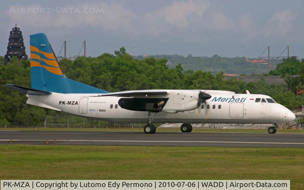 PK-MZA, 2007 Xian MA-60 C/N 0407, Merpati Nusantara