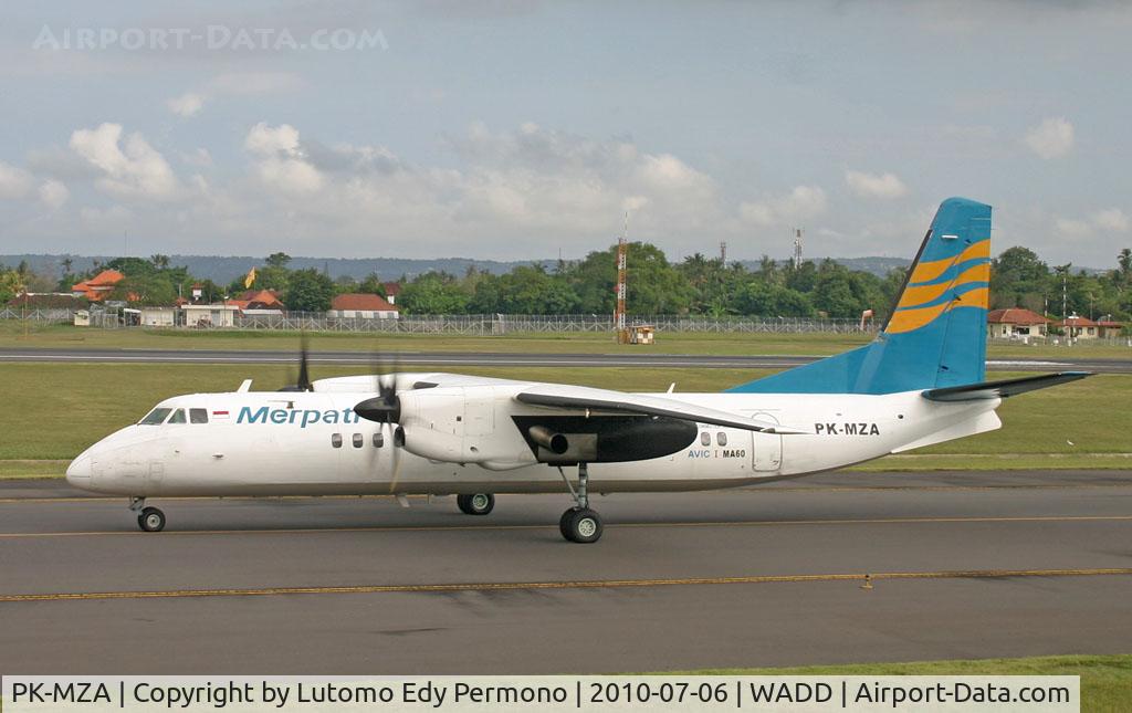 PK-MZA, 2007 Xian MA-60 C/N 0407, Merpati Nusantara