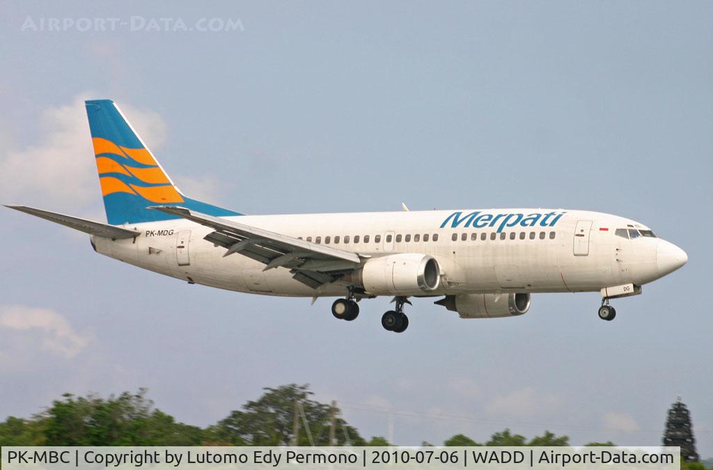 PK-MBC, 1981 Boeing 737-230 C/N 22129, Merpati Nusantara