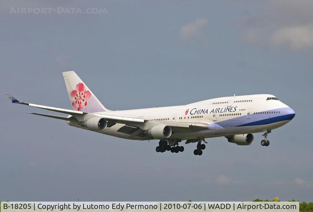 B-18205, Boeing 747-409 C/N 28712, China Airlines