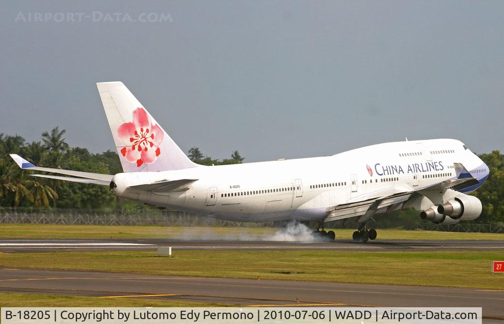B-18205, Boeing 747-409 C/N 28712, China Airlines