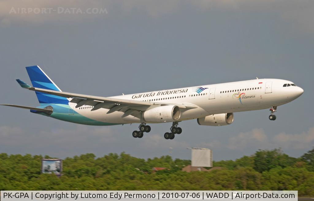 PK-GPA, 1996 Airbus A330-341 C/N 138, Garuda Indonesia