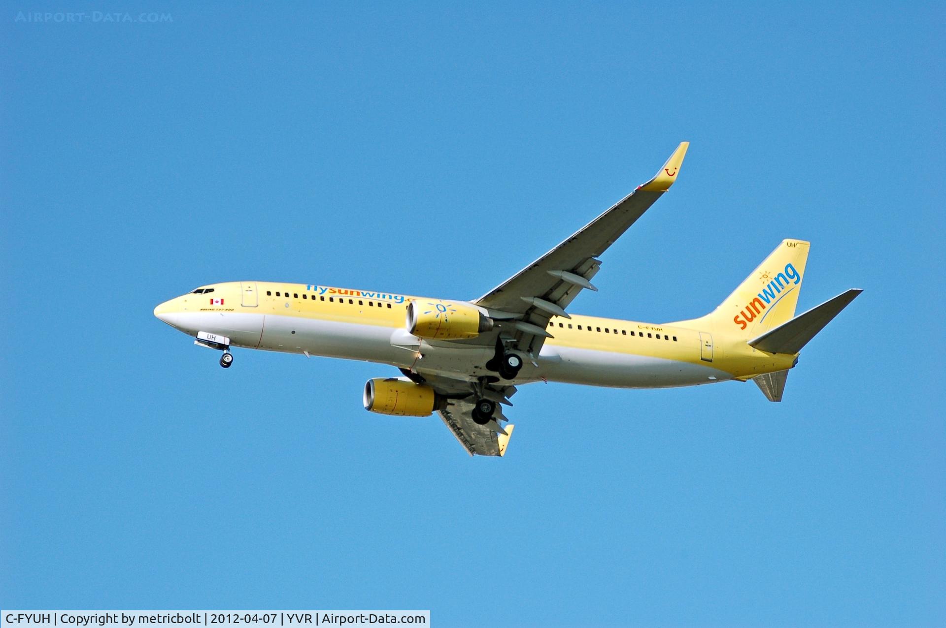 C-FYUH, 2006 Boeing 737-8K5 C/N 34689, TUIfly GmbH D-ATUH winter lease