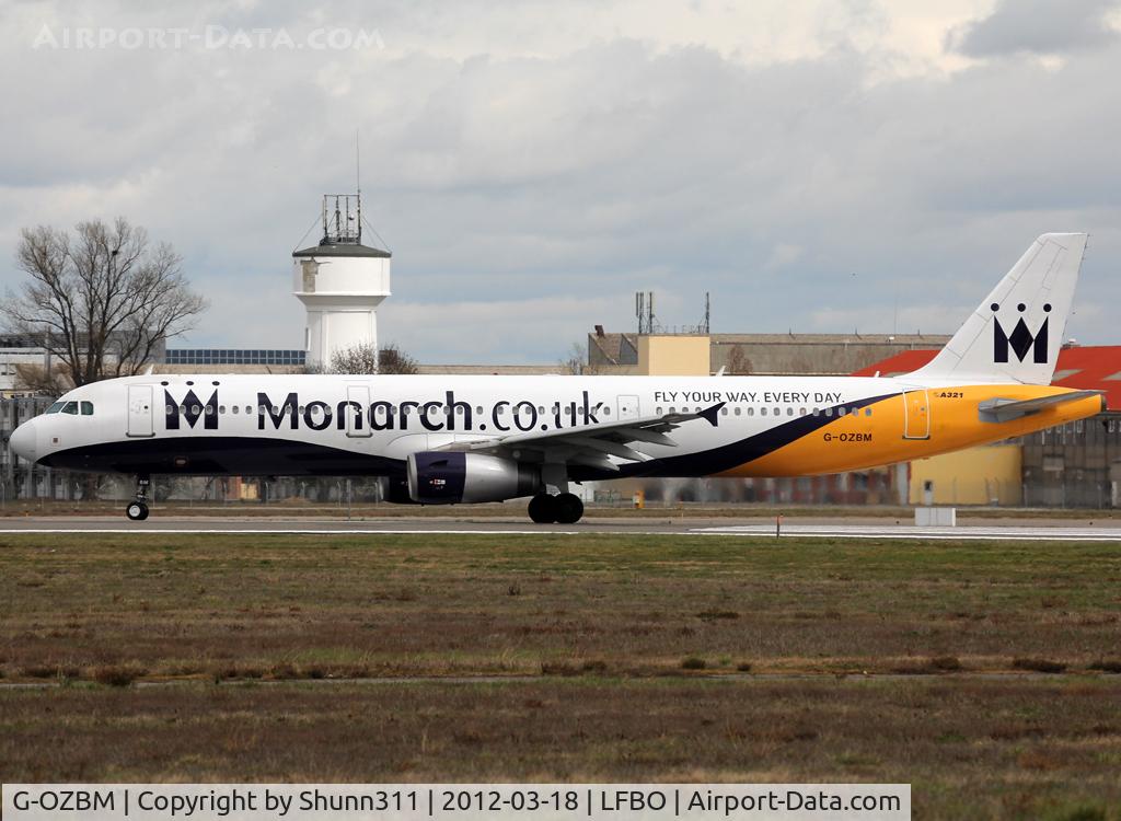 G-OZBM, 1999 Airbus A321-231 C/N 1045, Ready for take off rwy 32R