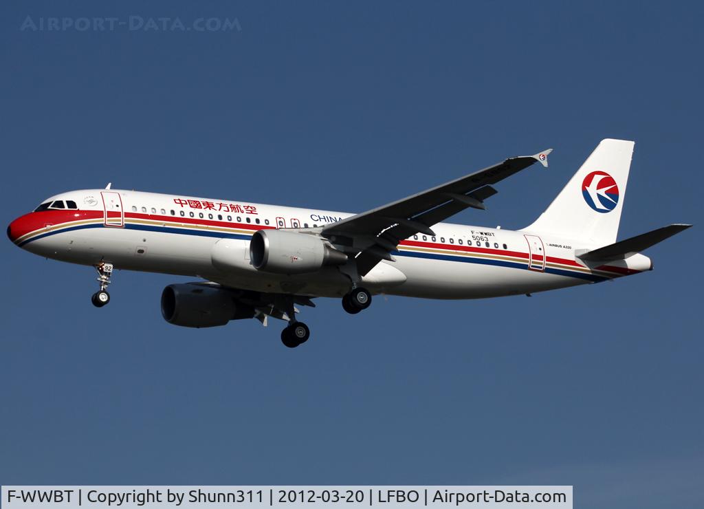 F-WWBT, 2012 Airbus A320-214 C/N 5063, C/n 5063 - To be B-6892